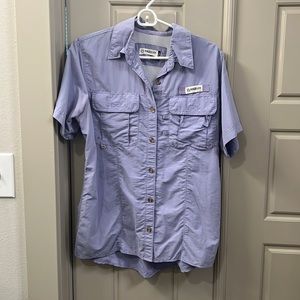 Size Medium Lilac Magellan Fishing Shirt